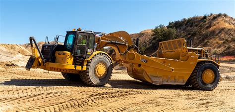 cat wheel tractor scrapers